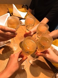 ミーティングと納涼会