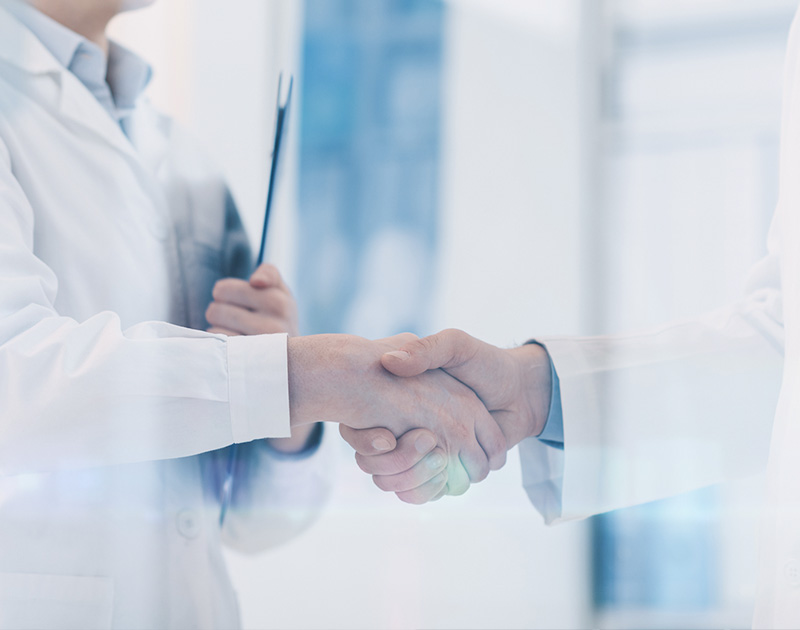 大学病院との密な連携