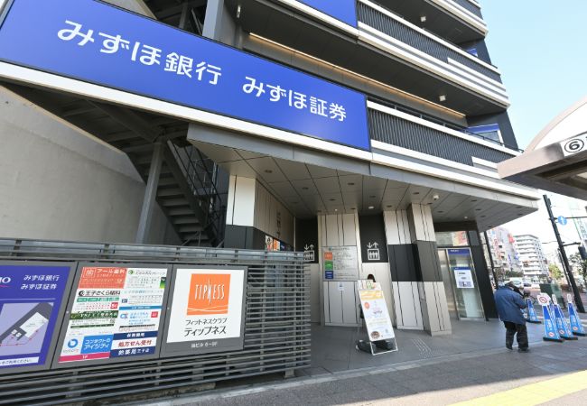 当院ビルへ到着です