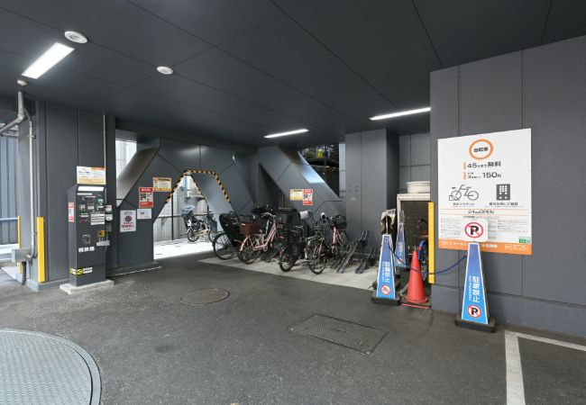 医療モール専用駐輪場です